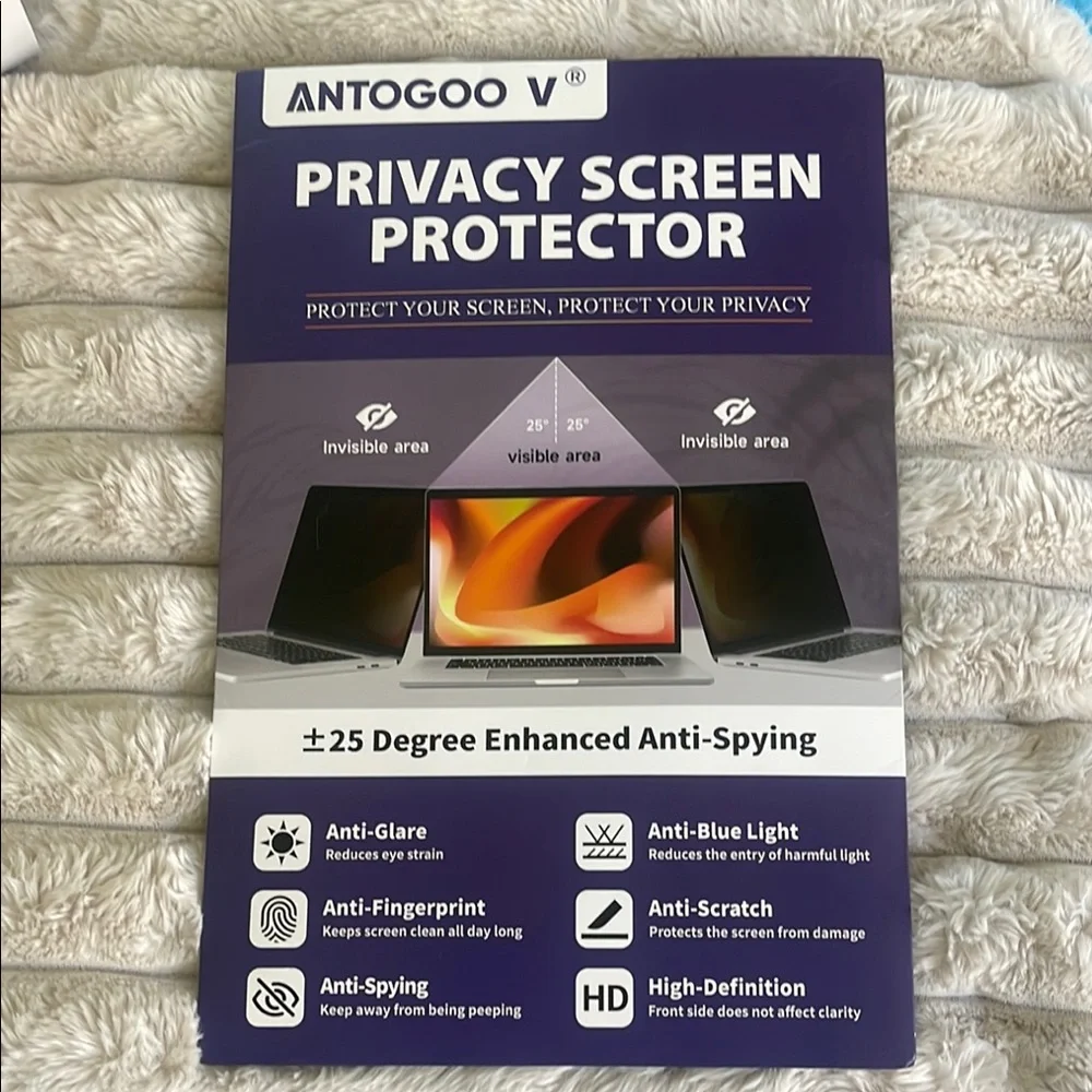 ❤️NEW!!!❤️ Privacy Screen Protector - Black for Mac Air 15.3”